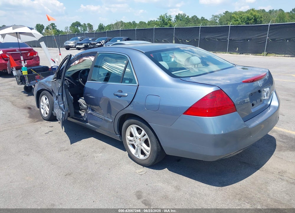 2007 HONDA ACCORD VIN: 1HGCM56397A087578