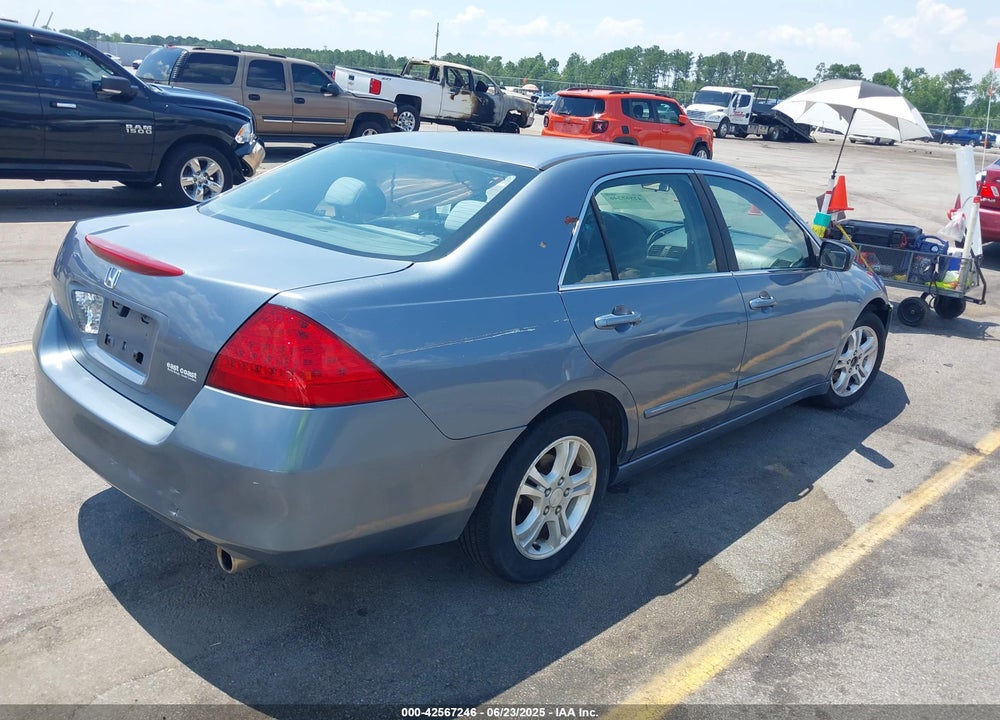 2007 HONDA ACCORD VIN: 1HGCM56397A087578