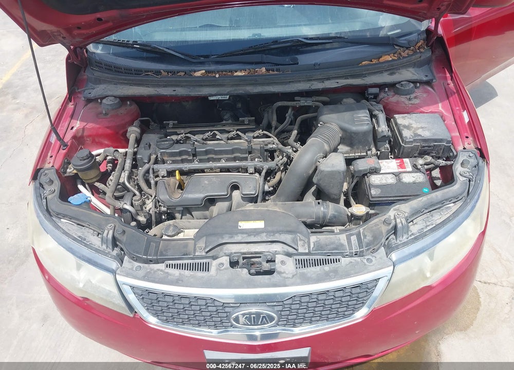 2011 KIA FORTE EX VIN: KNAFU4A2XB5354584