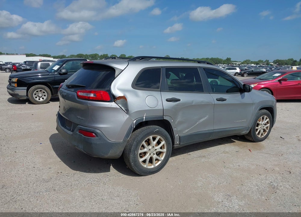 2016 JEEP CHEROKEE VIN: 1C4PJLAB3GW230328