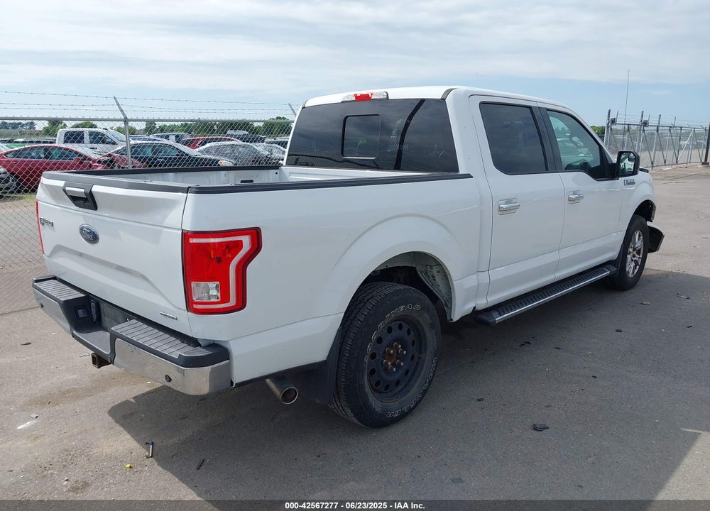 2015 FORD F-150 XLT VIN: 1FTEW1EF7FFC82666