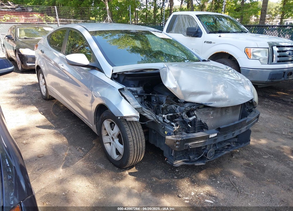 2011 HYUNDAI ELANTRA GLS VIN: 5NPDH4AE8BH022281