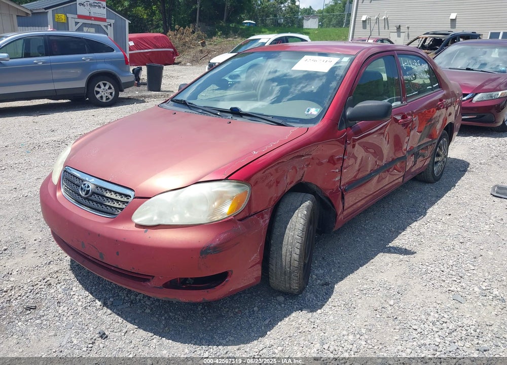 2005 TOYOTA COROLLA CE VIN: 2T1BR32EX5C472180