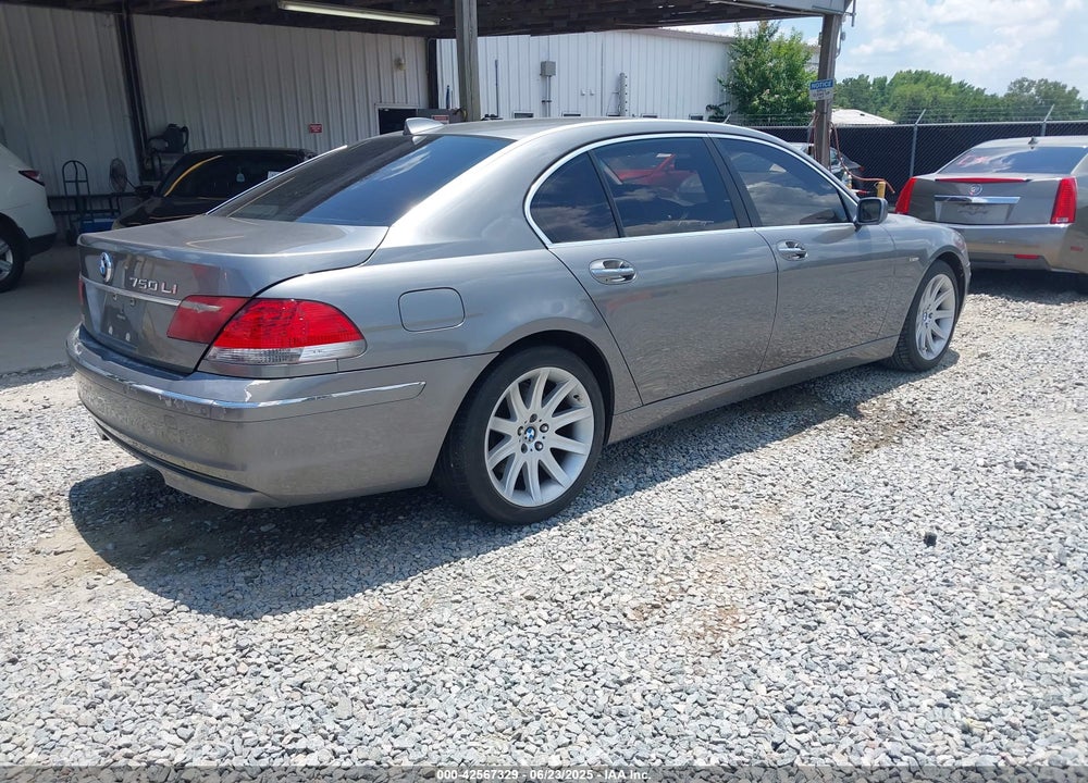 2006 BMW 750LI VIN: WBAHN83596DT33550