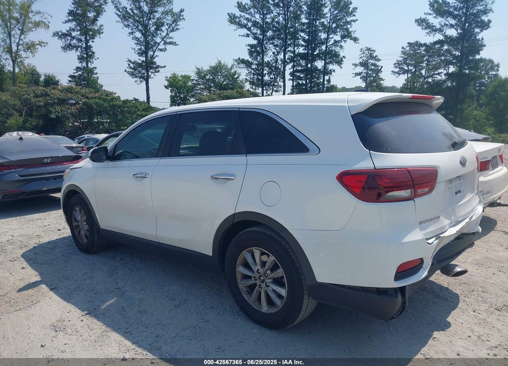 2019 KIA SORENTO 2.4L LX VIN: 5XYPG4A36KG437900