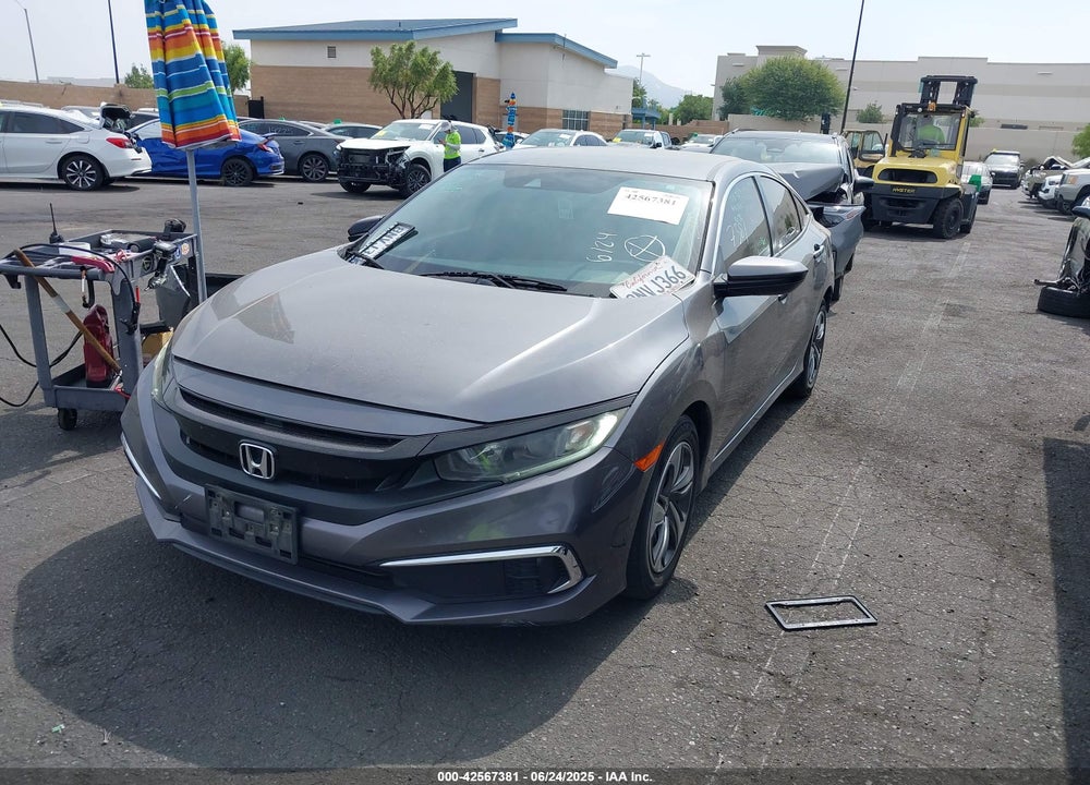 2020 HONDA CIVIC LX VIN: 2HGFC2F60LH525229