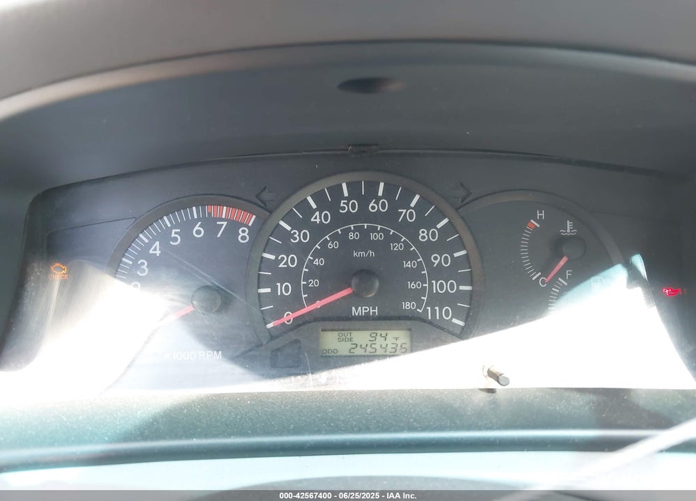 2006 TOYOTA COROLLA VIN: 2T1BR32E56C690075
