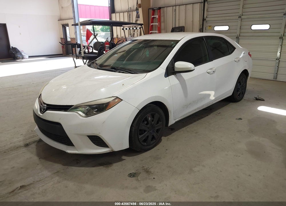 2014 TOYOTA COROLLA LE VIN: 2T1BURHE6EC177313