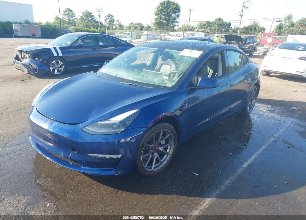2022 TESLA MODEL 3 VIN: 5YJ3E1EAXNF188735