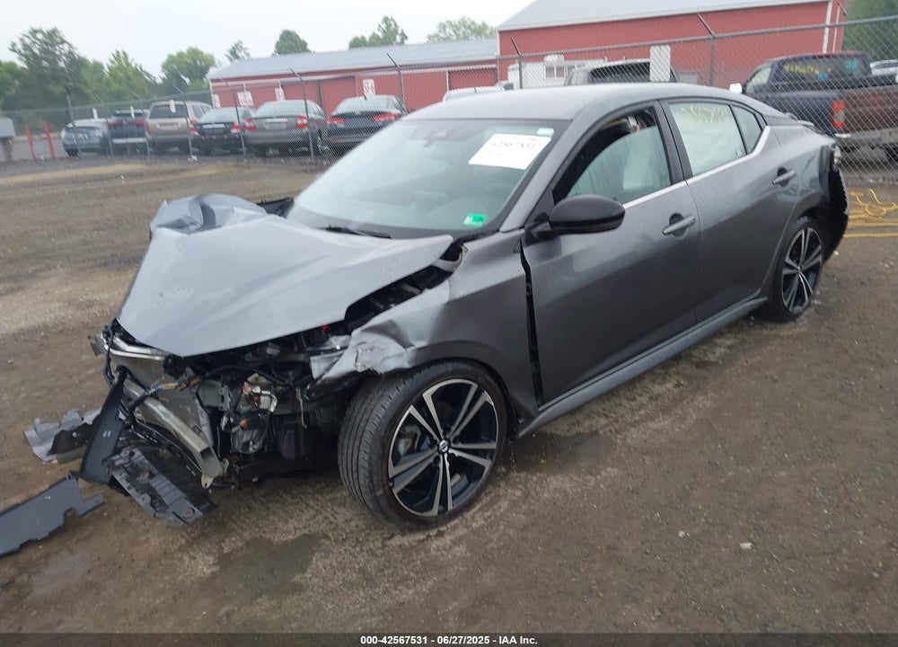 2020 NISSAN SENTRA VIN: 3N1AB8DV1LY216648