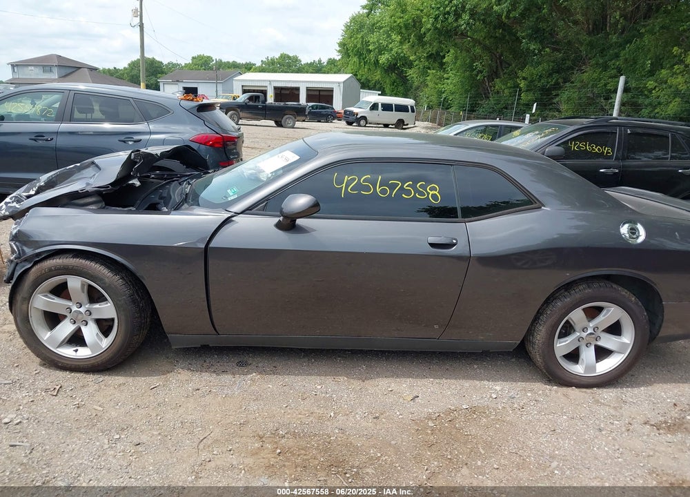 2014 DODGE CHALLENGER SXT VIN: 2C3CDYAGXEH107477