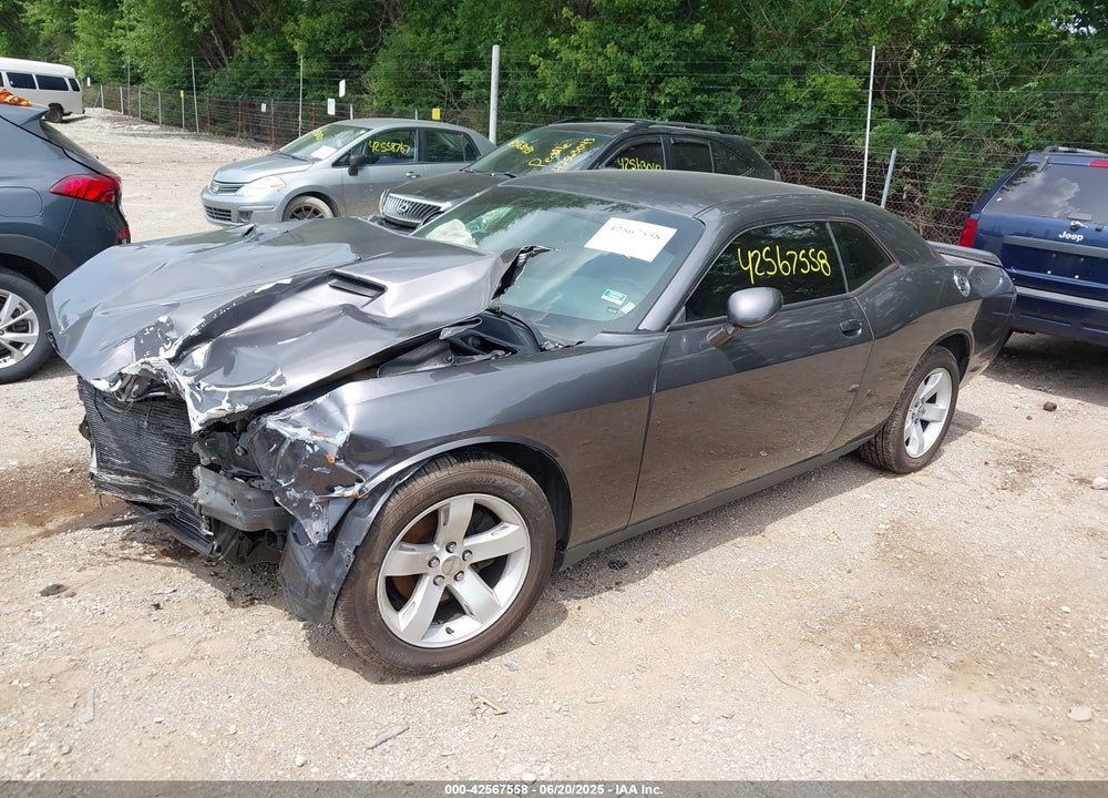2014 DODGE CHALLENGER SXT VIN: 2C3CDYAGXEH107477