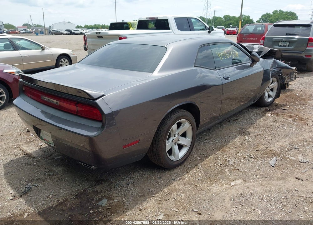 2014 DODGE CHALLENGER SXT VIN: 2C3CDYAGXEH107477