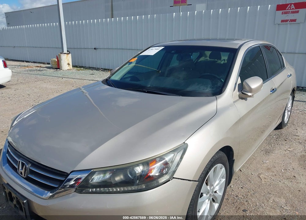 2013 HONDA ACCORD EX-L VIN: 1HGCR2F83DA142985
