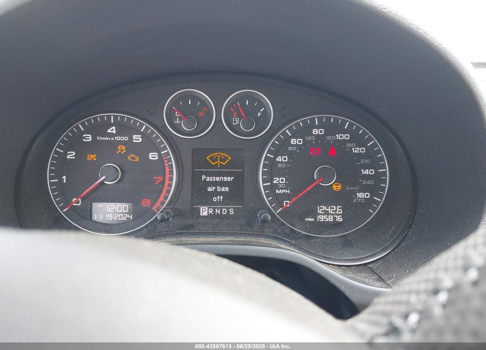 2009 AUDI A3 VIN: WAUKF78P29A016383