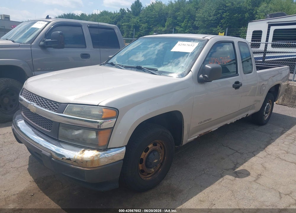 2005 CHEVROLET COLORADO VIN: 1GCCS196658105512