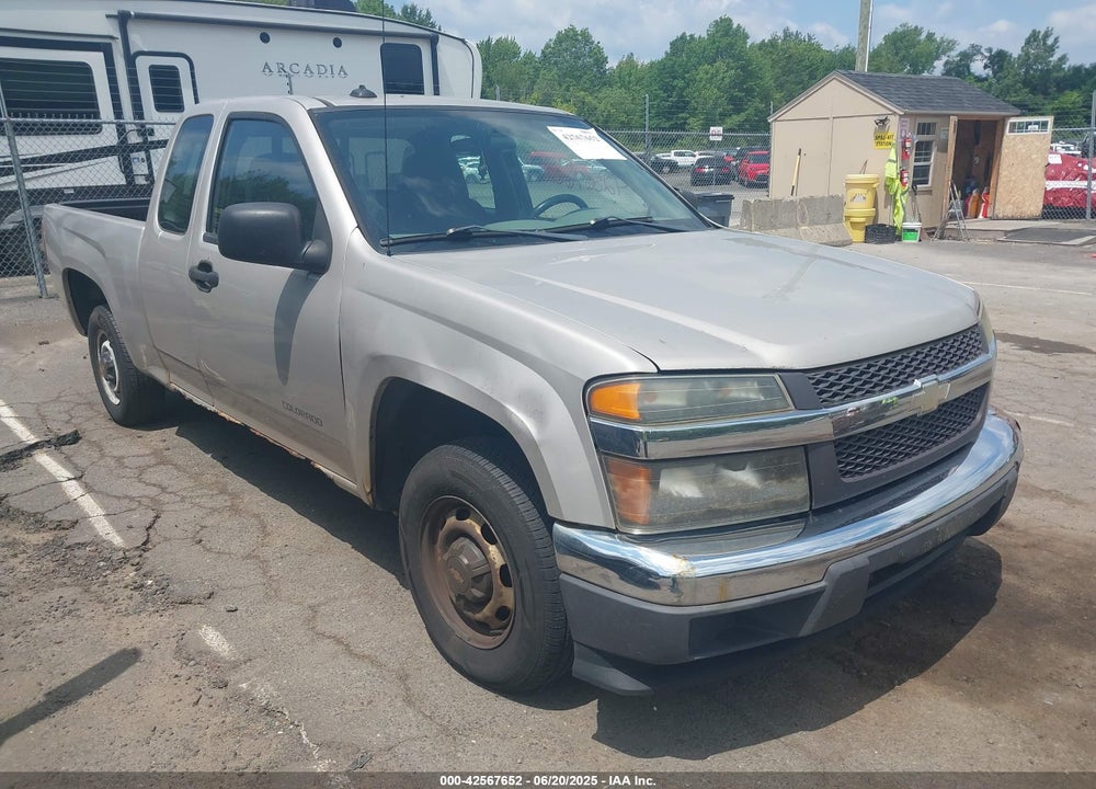 2005 CHEVROLET COLORADO VIN: 1GCCS196658105512