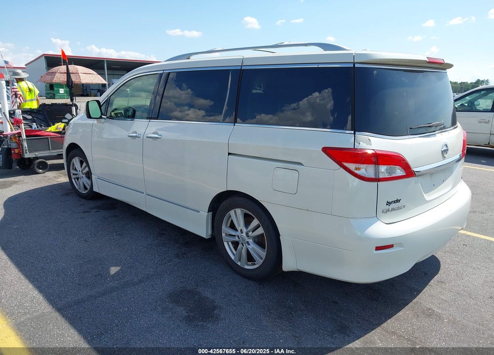 2012 NISSAN QUEST LE VIN: JN8AE2KP2C9040077