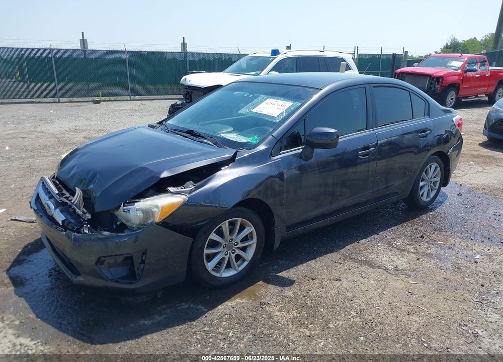 2013 SUBARU IMPREZA VIN: JF1GJAC66DH017786