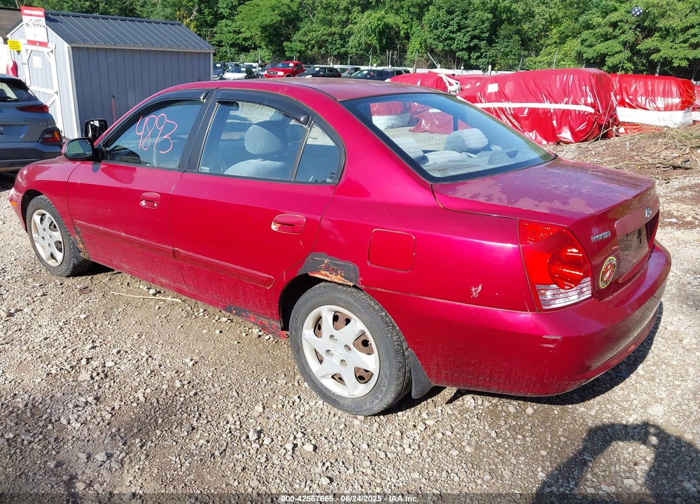2006 HYUNDAI ELANTRA GLS/LIMITED VIN: KMHDN46D26U321023