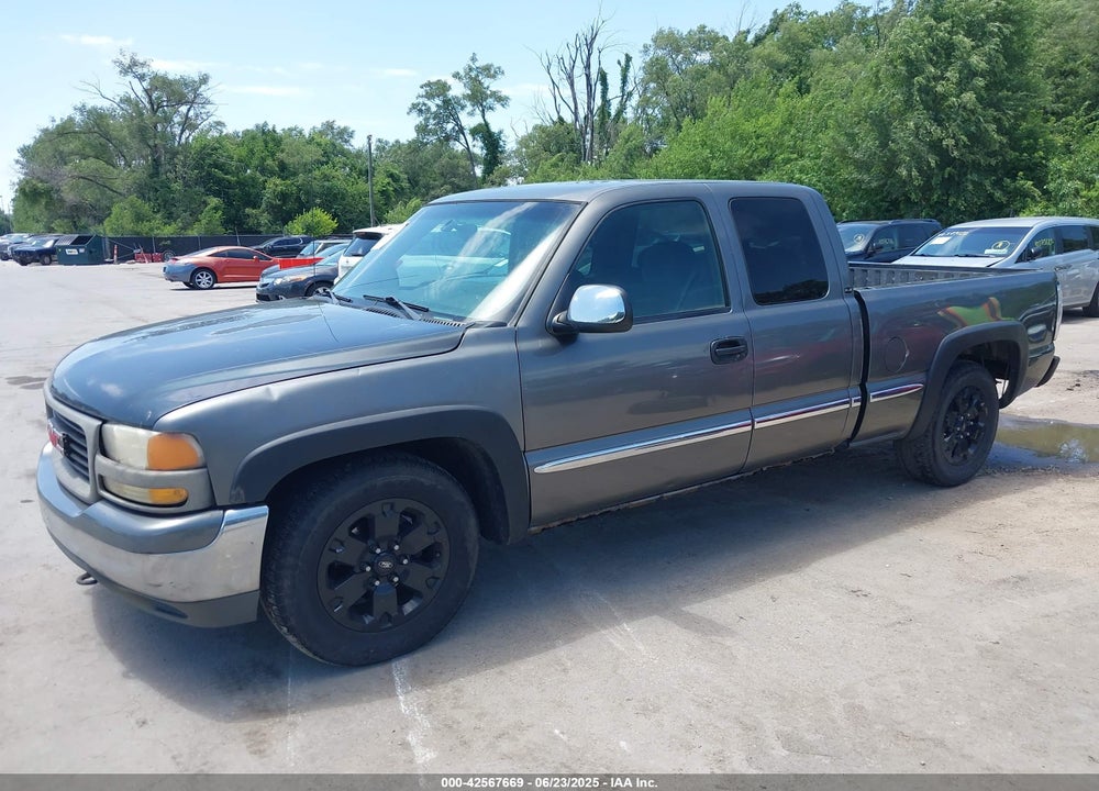2002 GMC SIERRA 1500 SLE VIN: 2GTEC19T521123624