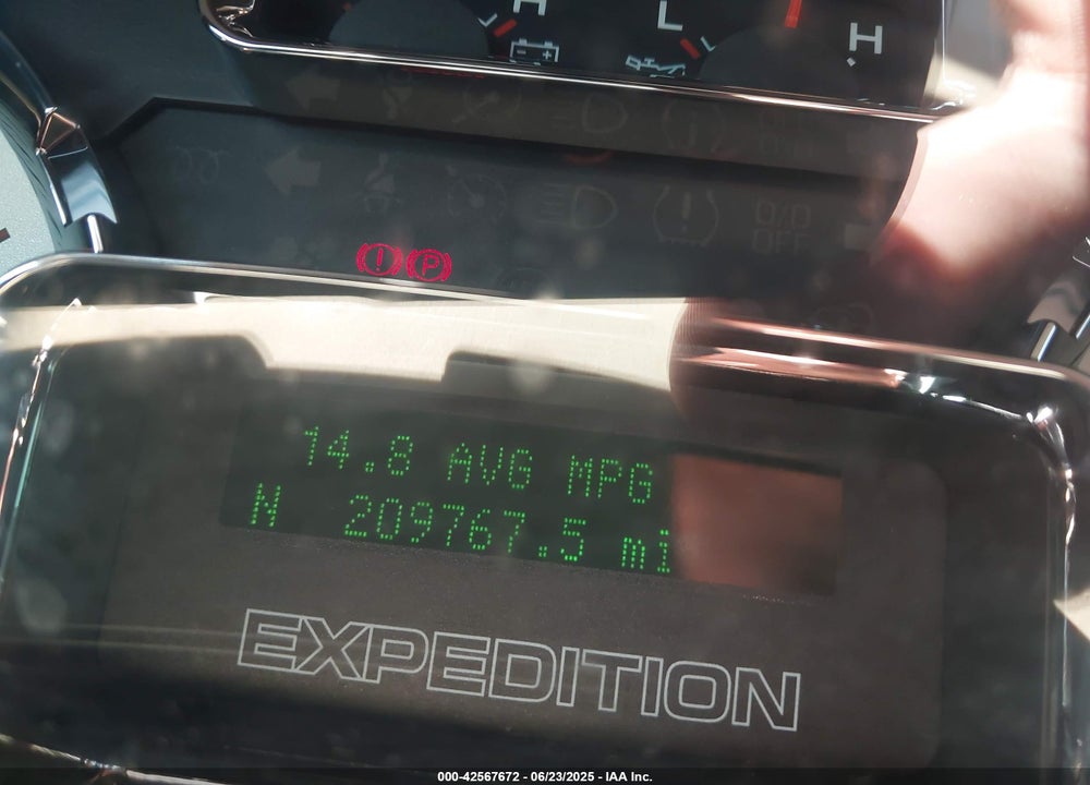 2007 FORD EXPEDITION EL EDDIE BAUER VIN: 1FMFK17587LA41220