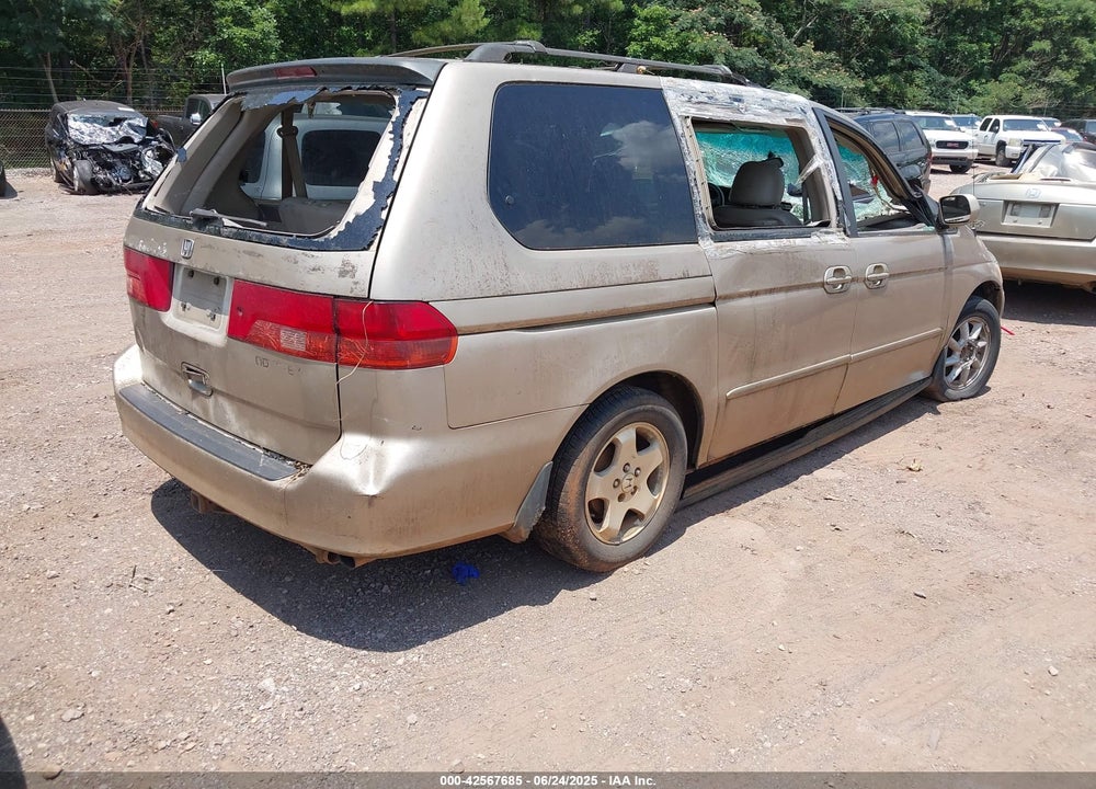 2001 HONDA ODYSSEY EX VIN: 2HKRL18631H524583