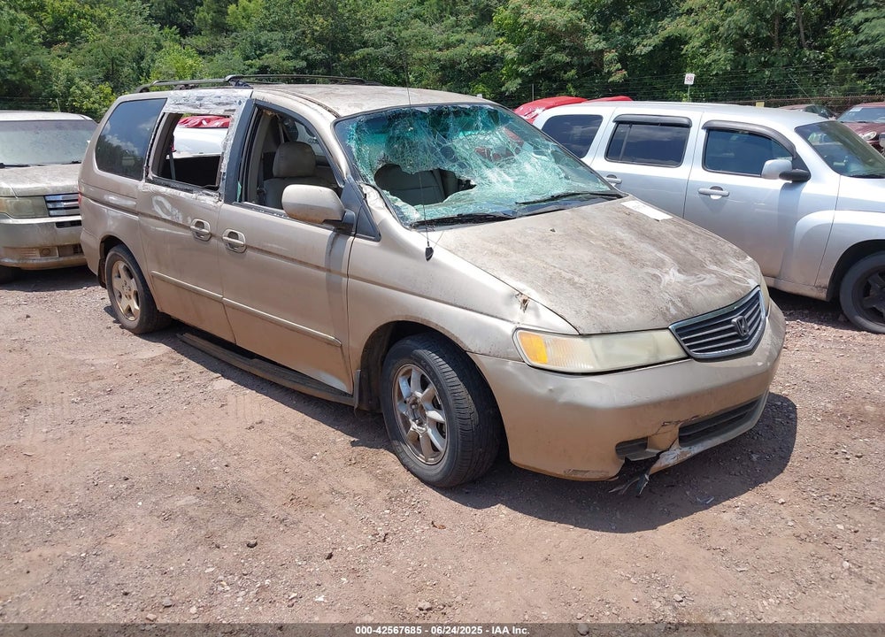 2001 HONDA ODYSSEY EX VIN: 2HKRL18631H524583