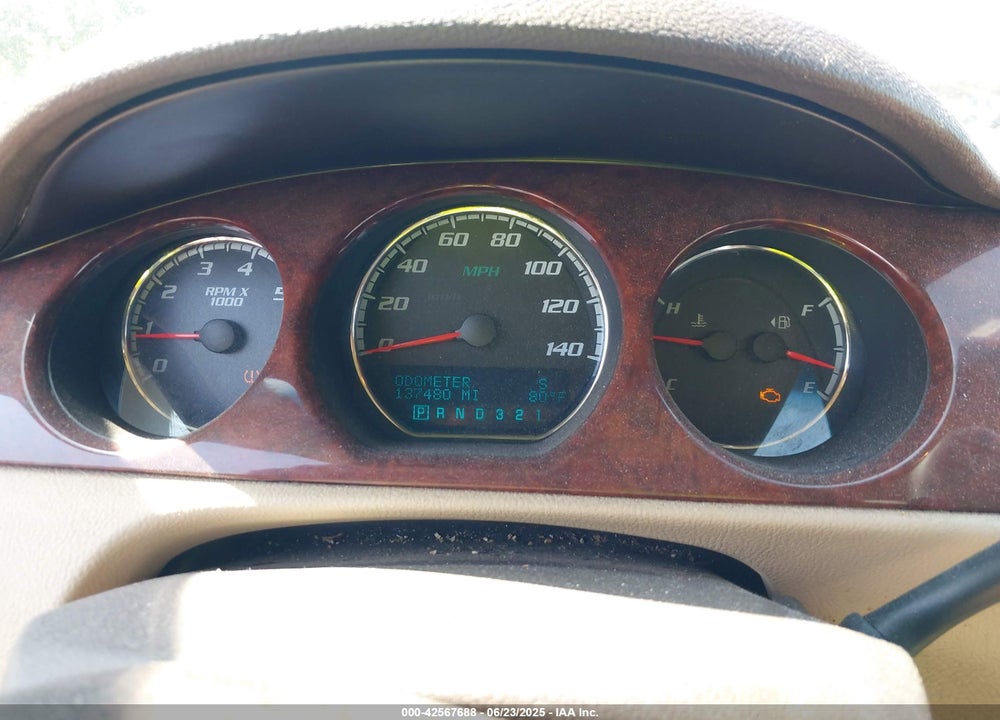 2008 BUICK LUCERNE CXL VIN: 1G4HD57208U208780