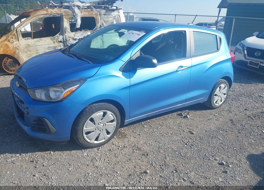 2016 CHEVROLET SPARK VIN: KL8CB6SA8GC542805