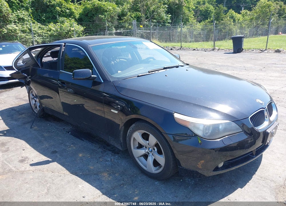 2005 BMW 525I VIN: WBANA53555B863697