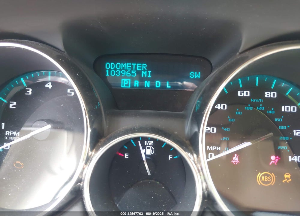 2013 BUICK ENCLAVE VIN: 5GAKRDKD0DJ206944