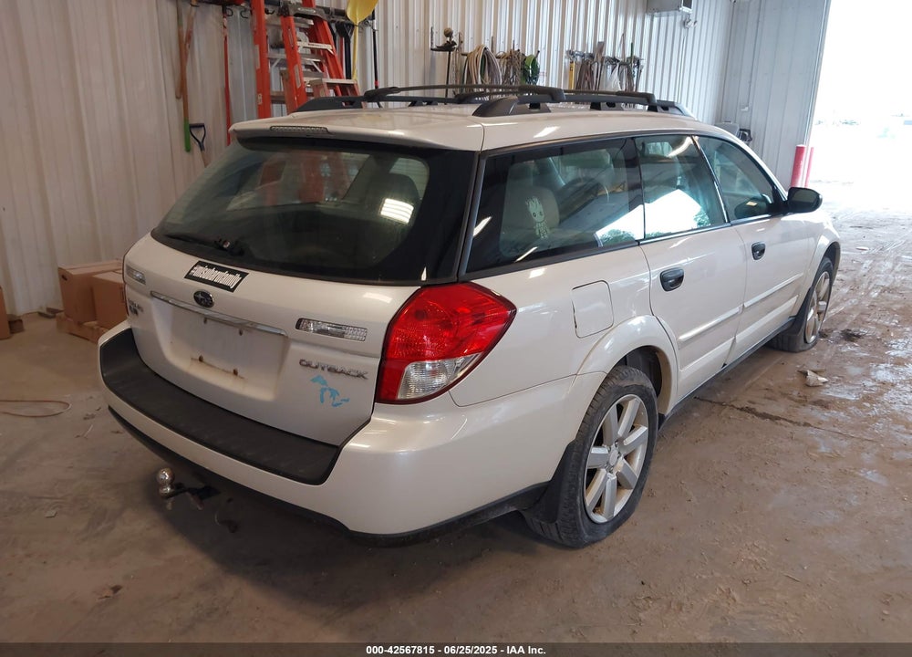 2009 SUBARU OUTBACK VIN: 4S4BP61C797314373