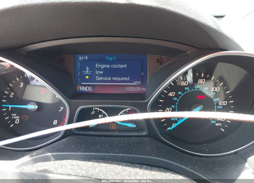 2014 FORD ESCAPE SE VIN: 1FMCU9GX7EUC82707