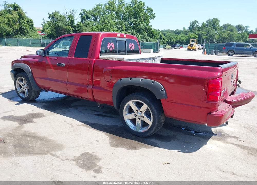 2007 DODGE DAKOTA SLT VIN: 1D7HE42K37S107655