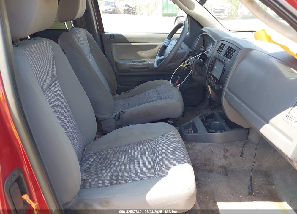 2007 DODGE DAKOTA SLT VIN: 1D7HE42K37S107655