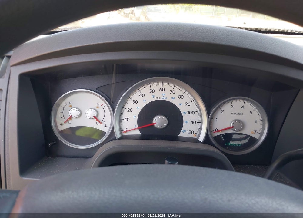 2007 DODGE DAKOTA SLT VIN: 1D7HE42K37S107655