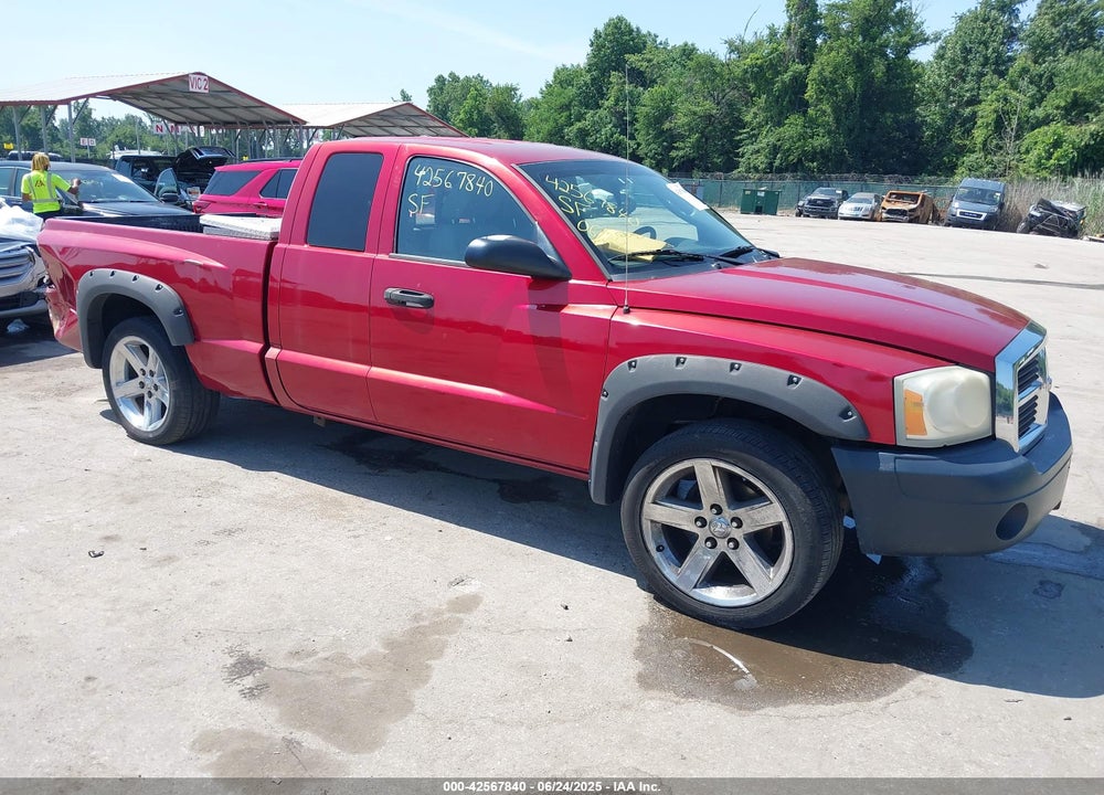 2007 DODGE DAKOTA SLT VIN: 1D7HE42K37S107655