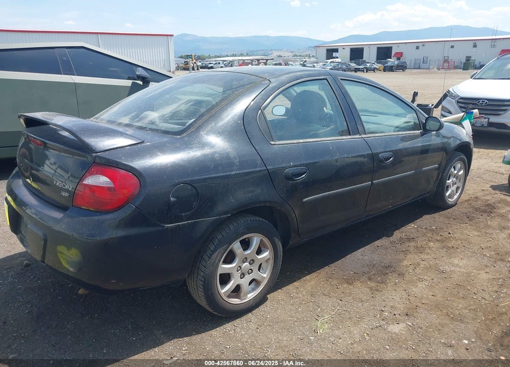 2005 DODGE NEON SXT VIN: 1B3ES56C55D244078