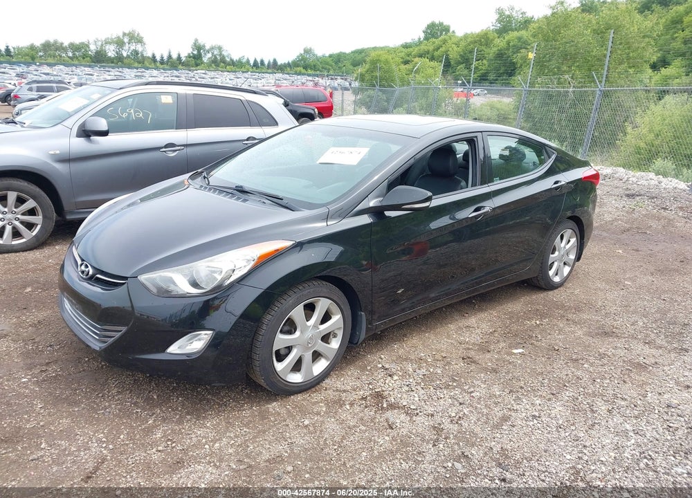 2013 HYUNDAI ELANTRA LIMITED VIN: 5NPDH4AE1DH416935