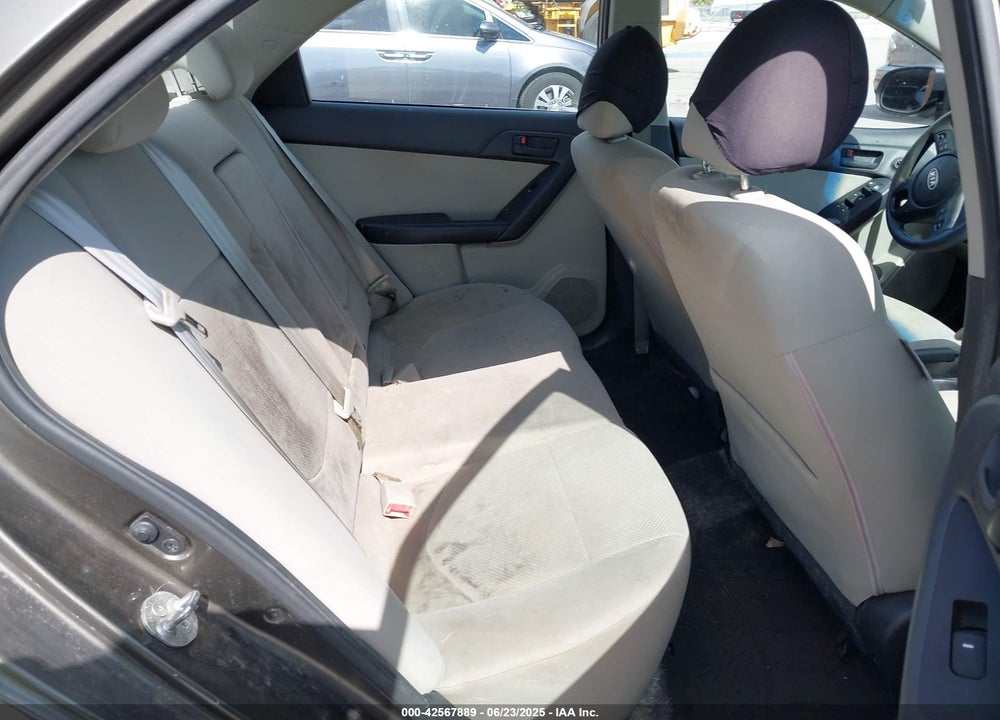2010 KIA FORTE VIN: KNAFU4A27A5214698