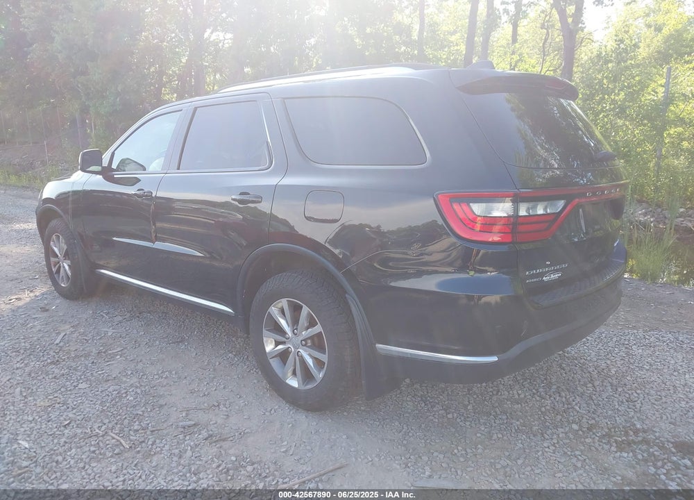 2015 DODGE DURANGO VIN: 1C4RDJDG6FC740555