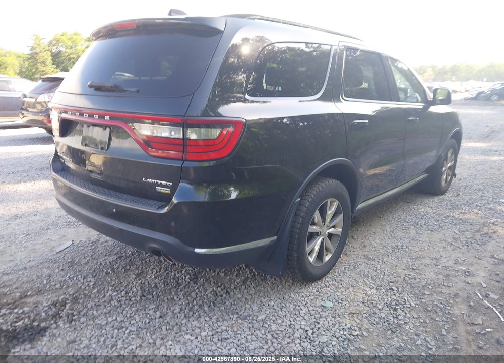 2015 DODGE DURANGO VIN: 1C4RDJDG6FC740555
