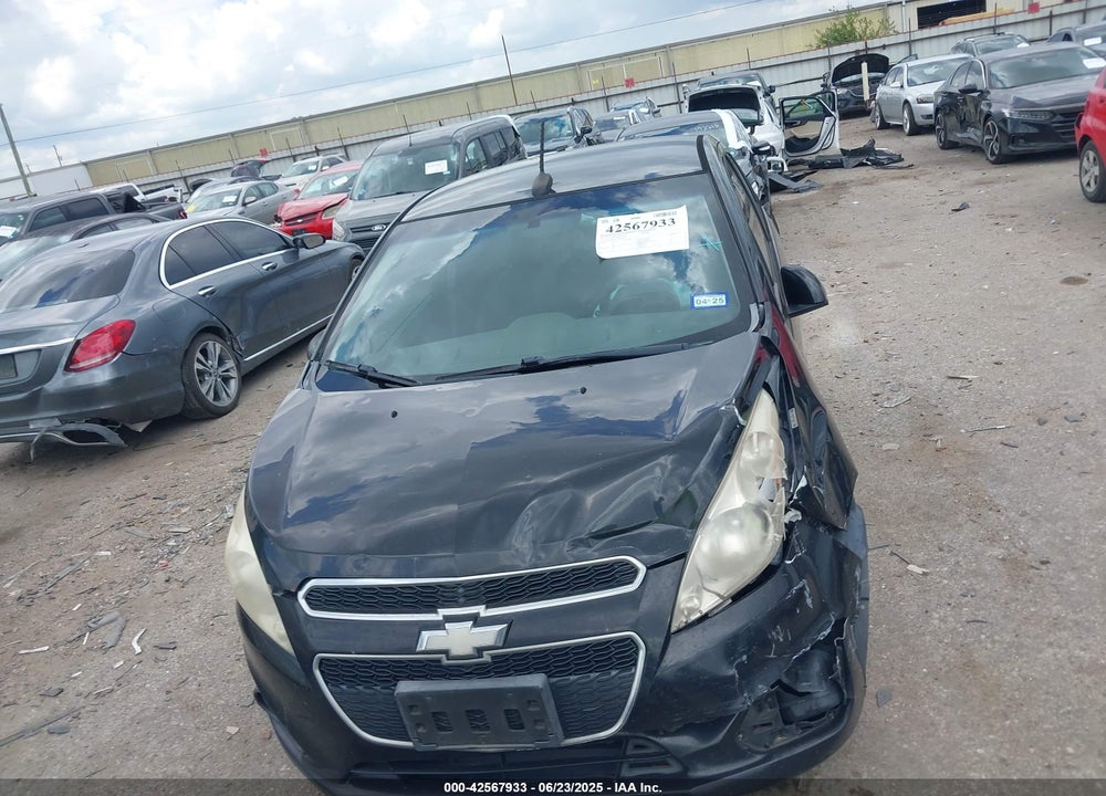 2013 CHEVROLET SPARK VIN: KL8CB6S93DC538601