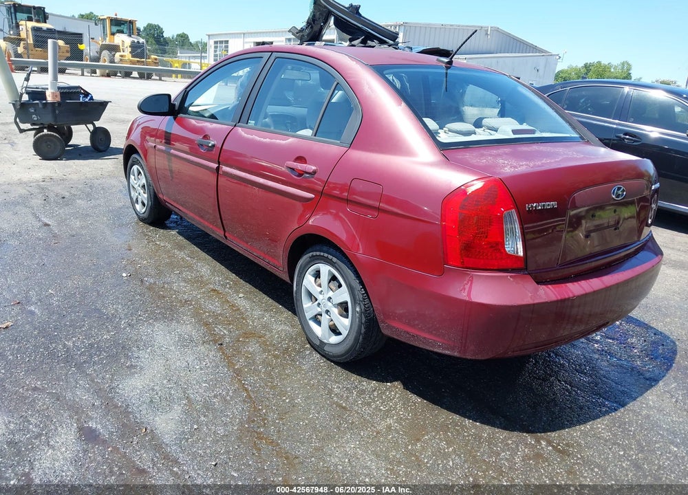 2008 HYUNDAI ACCENT VIN: KMHCN46C88U276059