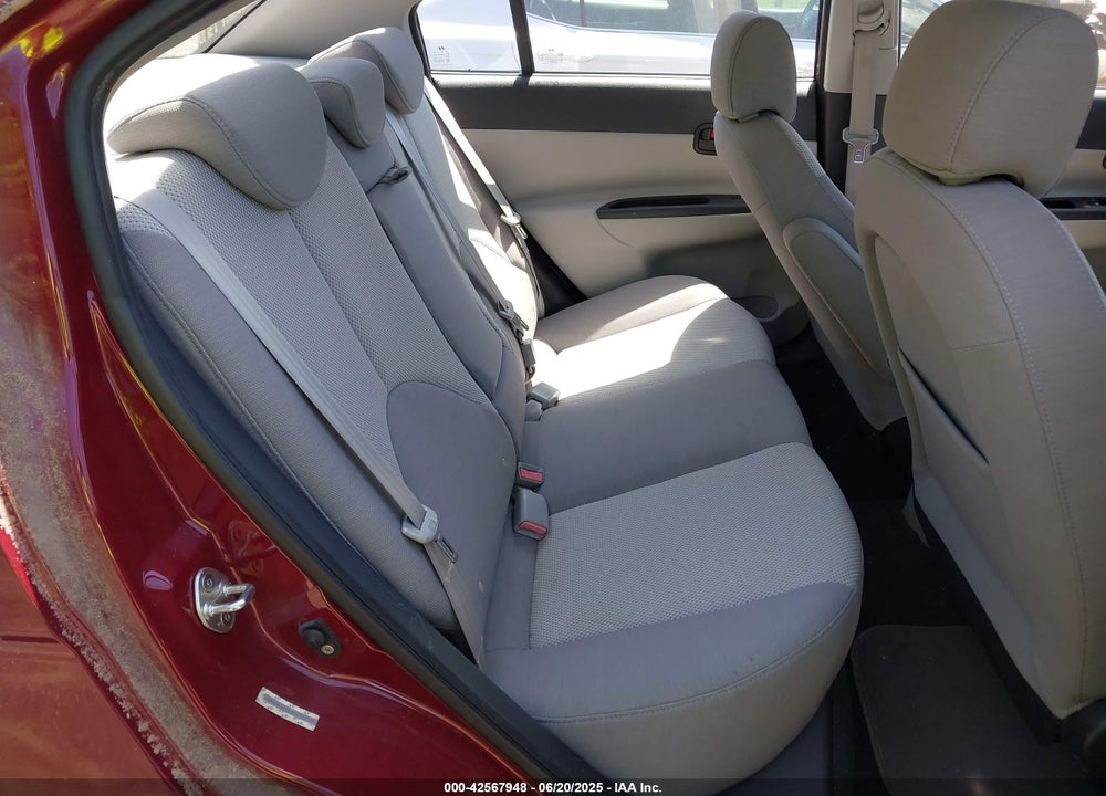 2008 HYUNDAI ACCENT VIN: KMHCN46C88U276059