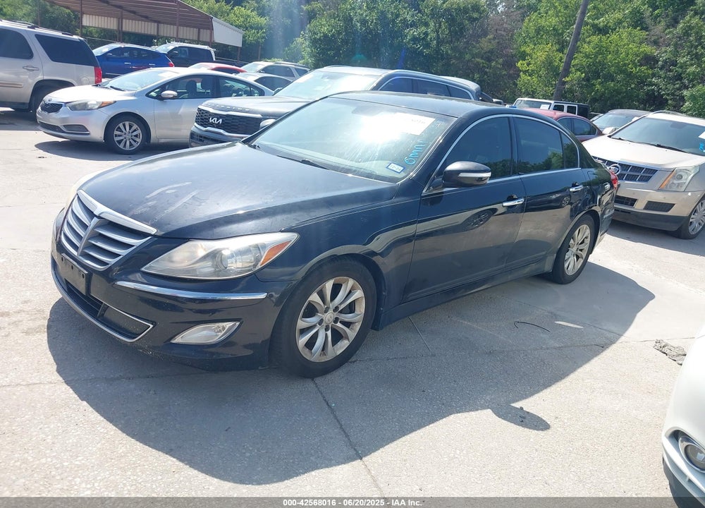2013 HYUNDAI GENESIS VIN: KMHGC4DD8DU243348