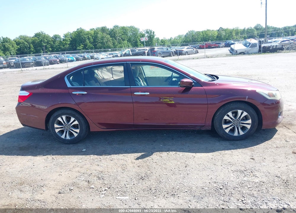 2013 HONDA ACCORD VIN: 1HGCR2F38DA096297