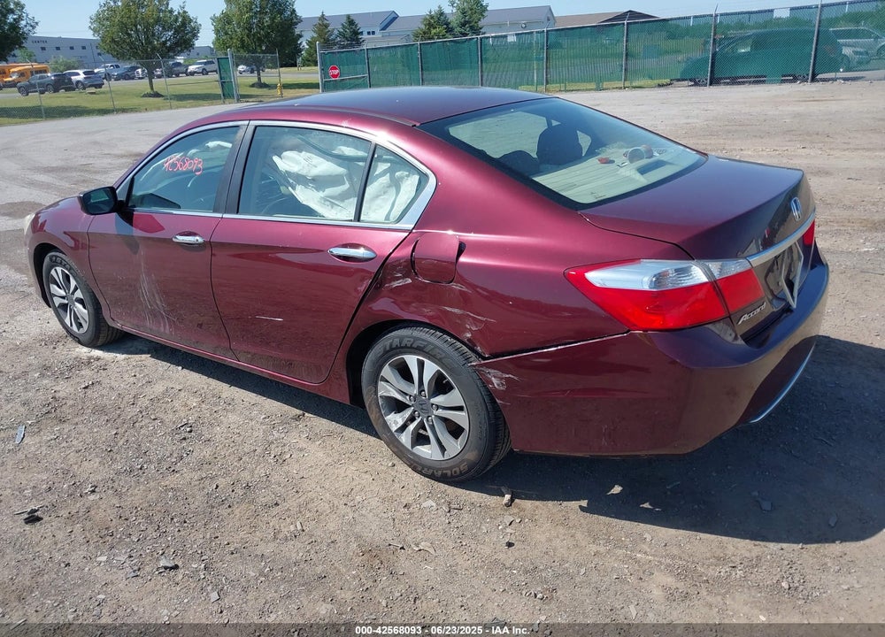 2013 HONDA ACCORD VIN: 1HGCR2F38DA096297
