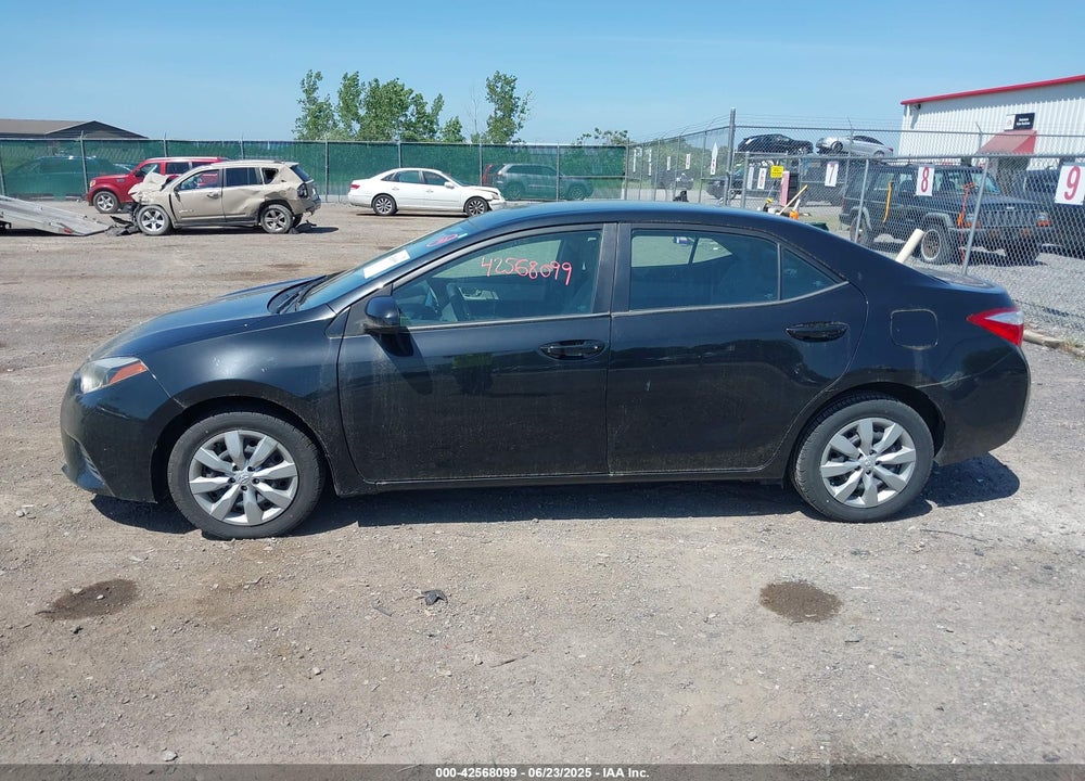 2015 TOYOTA COROLLA LE VIN: 2T1BURHE1FC245888